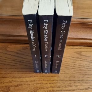 50 SHADES PAPERBACK SERIES, I II, AND III